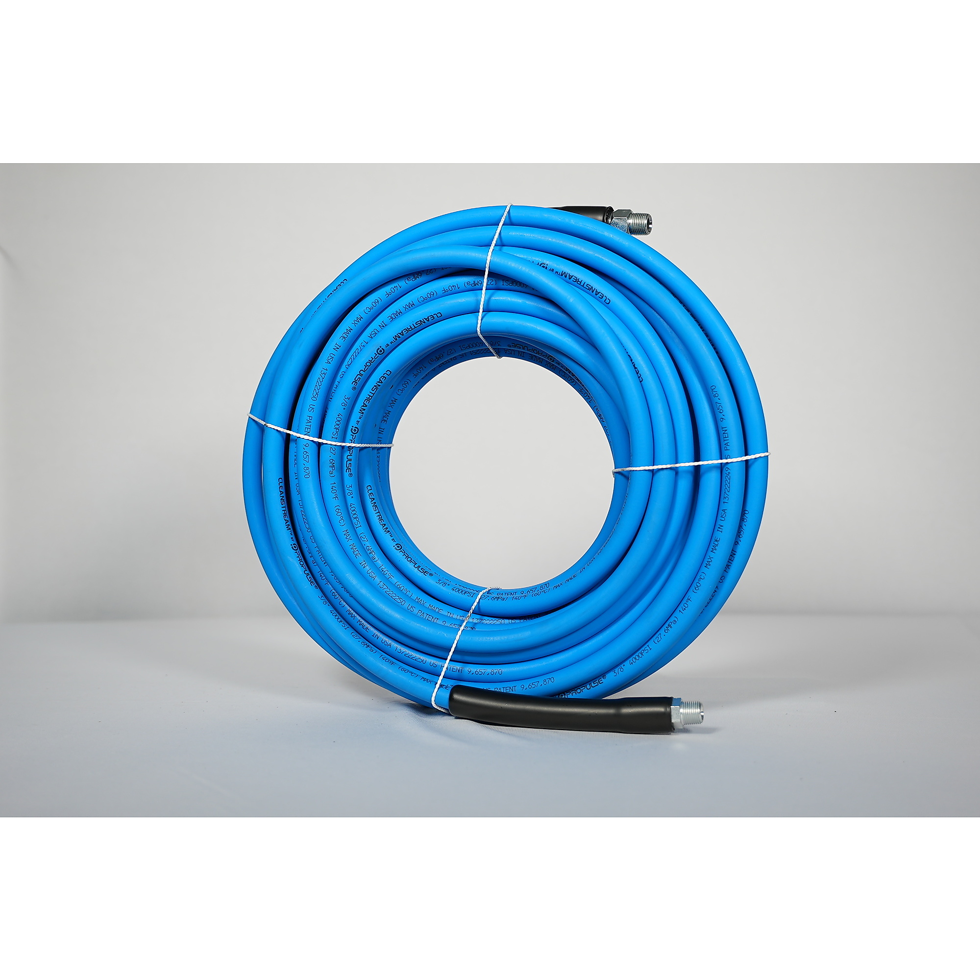 ProPulse, 3/8in.x100ft. Cleanstream Pressure Washer Hose, Diameter 3/8 in, Length 100 ft, Max. PSI 4000 Model# 489400015
